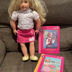 Our Generation Jenny Doll w/ Doll Clothes, Baking Accessories, Carrier, & Dogs