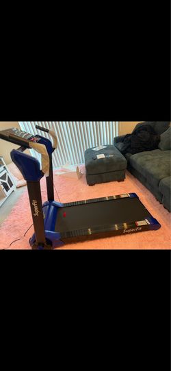 SuperFit Folding Treadmill – Touch LED Display – Great Condition