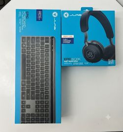 Sealed | JLAB Bundle | Epic Keyboard | EpicWork Headphones