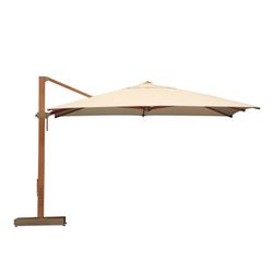 New Barlow Tyrie Napoli 13’ Square Cantilever Umbrella $8000+ Retail - See Notes Delivery Available