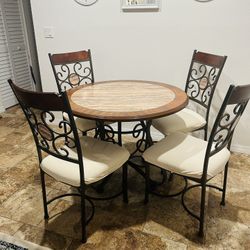 Table And 4 Chairs