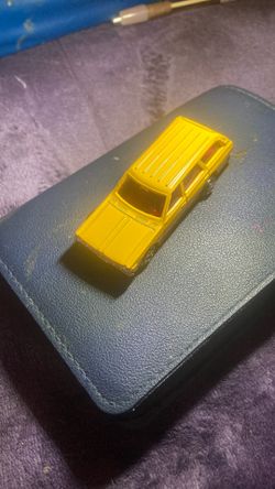 1970s Zylmex Dart Wheels D43 Datsun Kwik TV 4 Wagon Diecast Toy Car Television