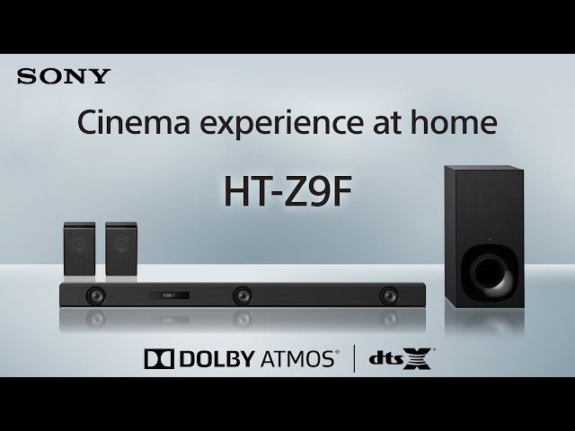 Sony 5.1 Surround Sound HTZ9F - Dolby Vision - Dolby Atmos- DTX Support