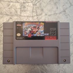 Aero the Acro-Bat 2 (SNES) Super Nintendo video game Cartridge Sunsoft RARE Game