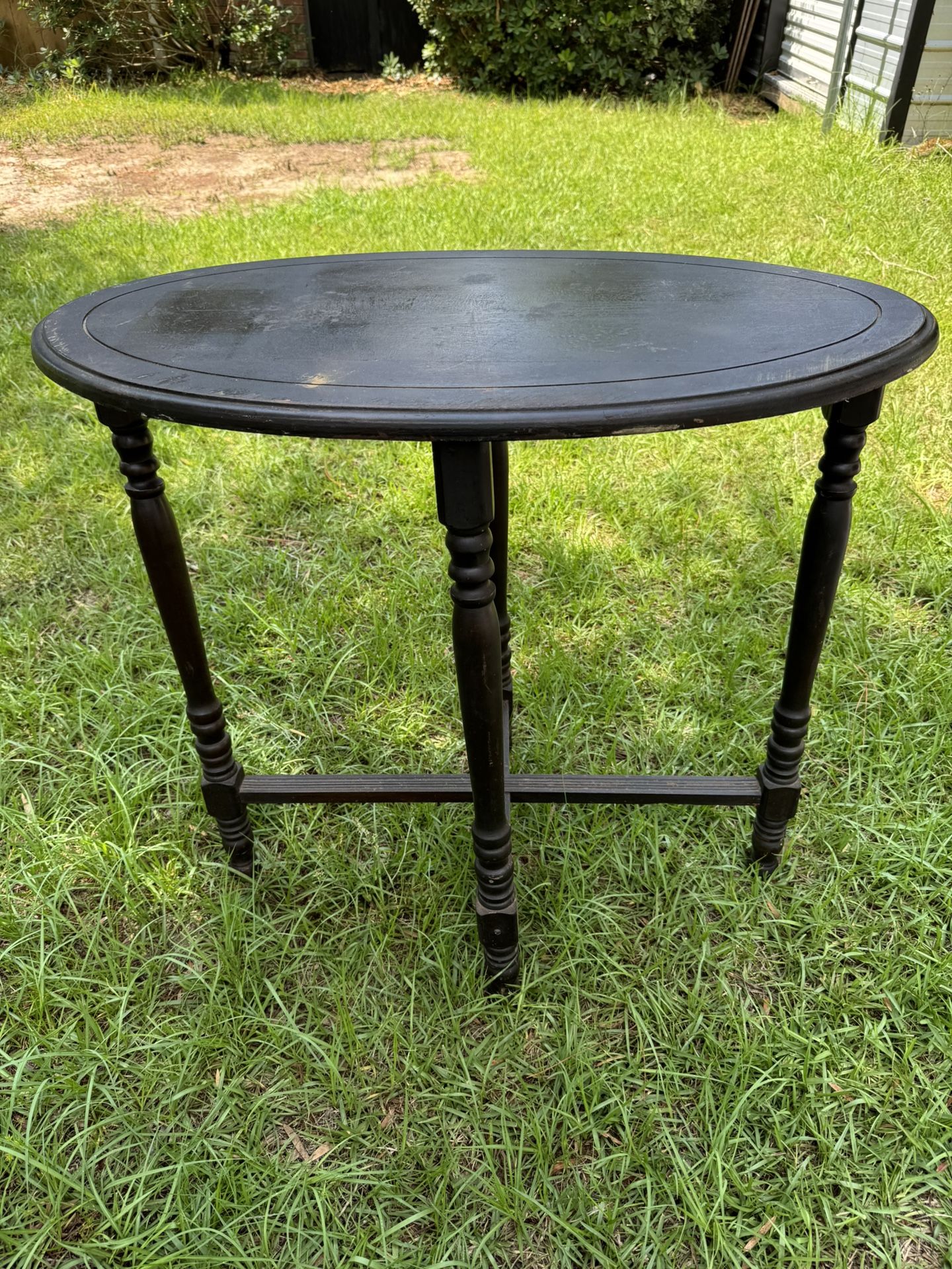 Antique Oval Side Table