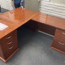 Solid Wood Executive Desk Taking Offers