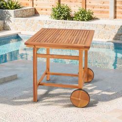 Acacia Wood Outdoor Dining Table