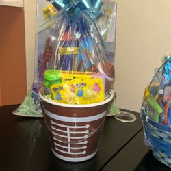 Football Easter Basket 