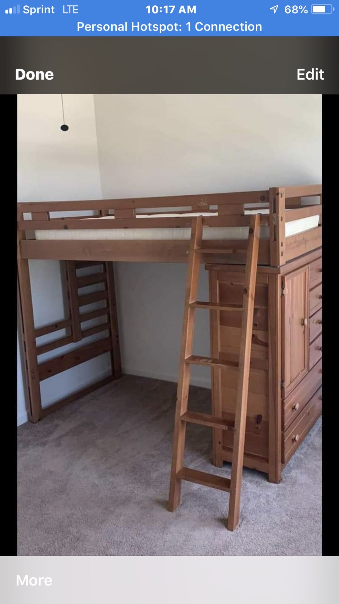 Loft bed with mattress pick up in wauchula