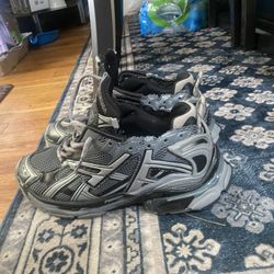 Grey Belenciaga Runners (price Negotiable)