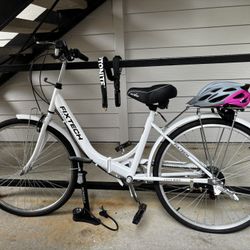 Fixtech City Bike, 26-inch, 7-speed, manual folding bike