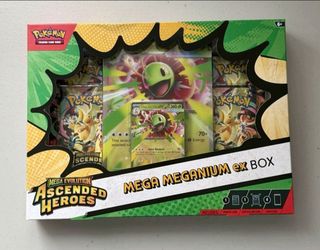 New Pokemon TCG Mega Evolution Ascended Heroes Mega Meganium EX Box