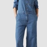Levis women Long Sleeve Heritage Jumpsuit