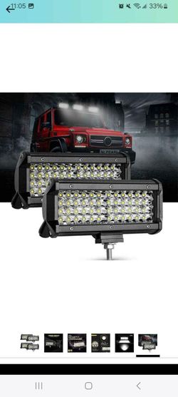 SET OF 12-7" LED LIGHT BARS $75