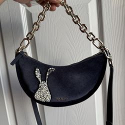 Kate Spade Velvet Bunny Cross Purse