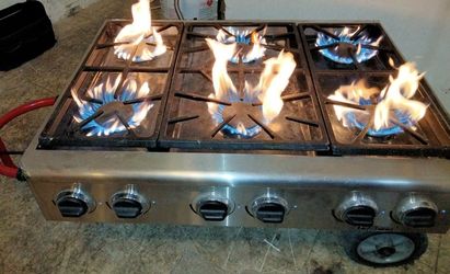 Dacor 36” Top Range Stainless Steel 