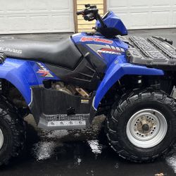 Polaris Sportsman 500HO (2004) 4 Wheeler!