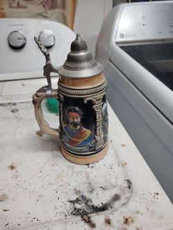 Old beer stein