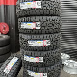 265/70/17 Falken Wildpeak AT4W All Terrain Tires EACH TIRE $210/ CADA LLANTA- INSTALLED AND BALANCING