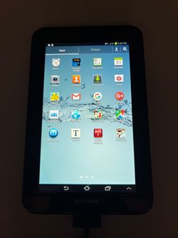 Samsung Galaxy Tab 2 , 7 Inch Android With Charger $15 !