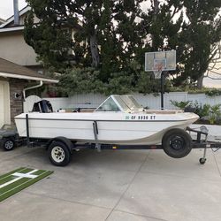 16’ Classic Boat With 62hr MERCURY