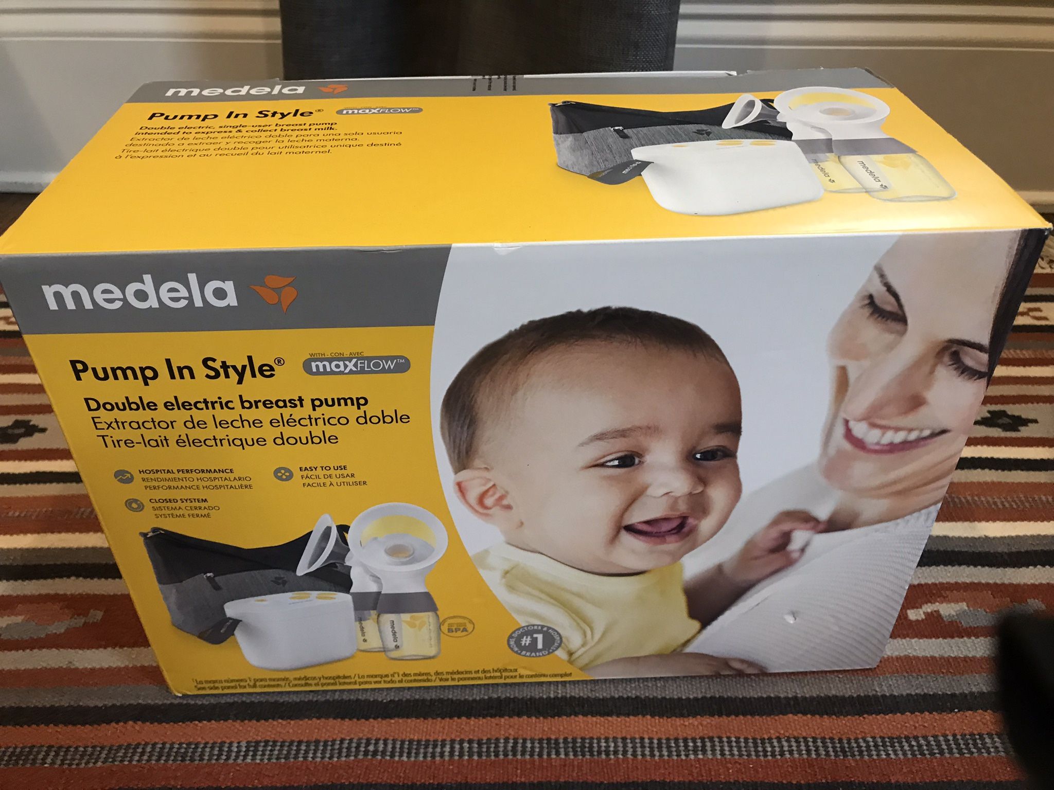Madela Breast Pump - Factory Sealed