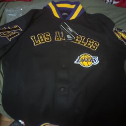 Lakers Button Jersey - Large