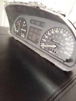 91 Honda Civic Cluster