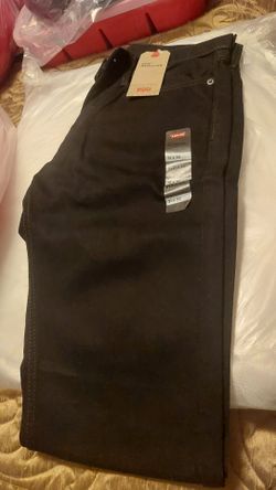 BRAND NEW LEVIS 505 REGULAR 31X32 MENS BLACK JEANS