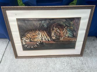 Paul jouve tiger painting