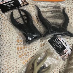 Halloween Antlers & Horn Accessories 