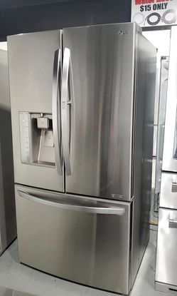 LG 3-Door Stainless Steel Refrigerator

