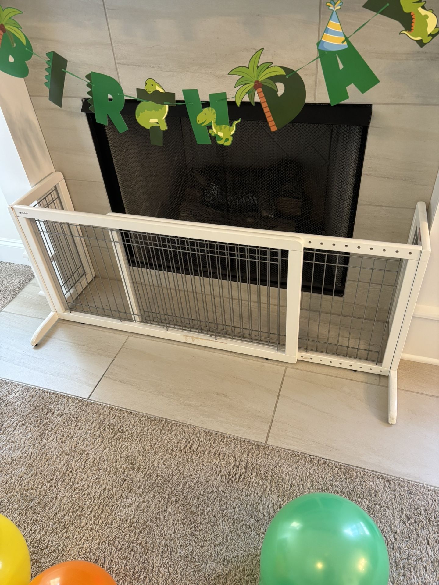 FREE Adjustable Fireplace Gate