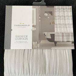 Threshold Shower Curtain
