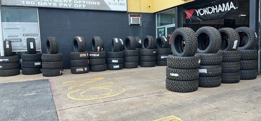 ANY TIRE SET ONLY $10 DOWN