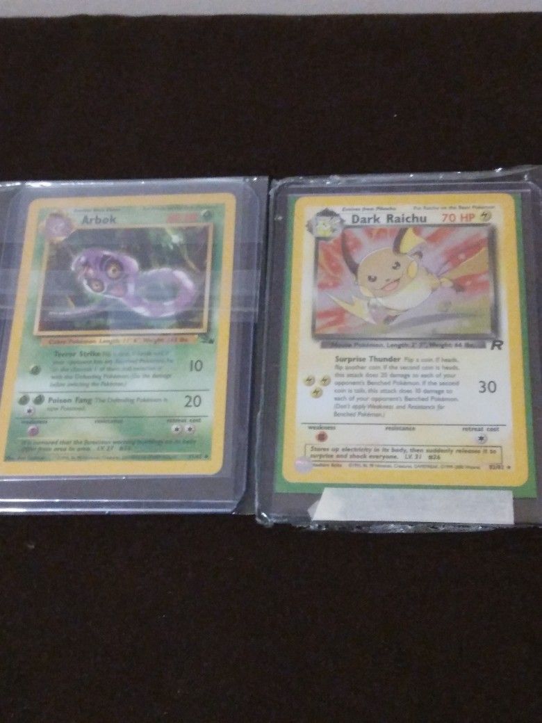 Two Brand New Pokémon Cards