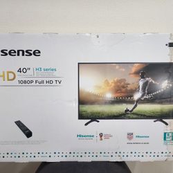 HISENSE 40" H3 SERIES 1080P FULL HD TV  BRAND NEW