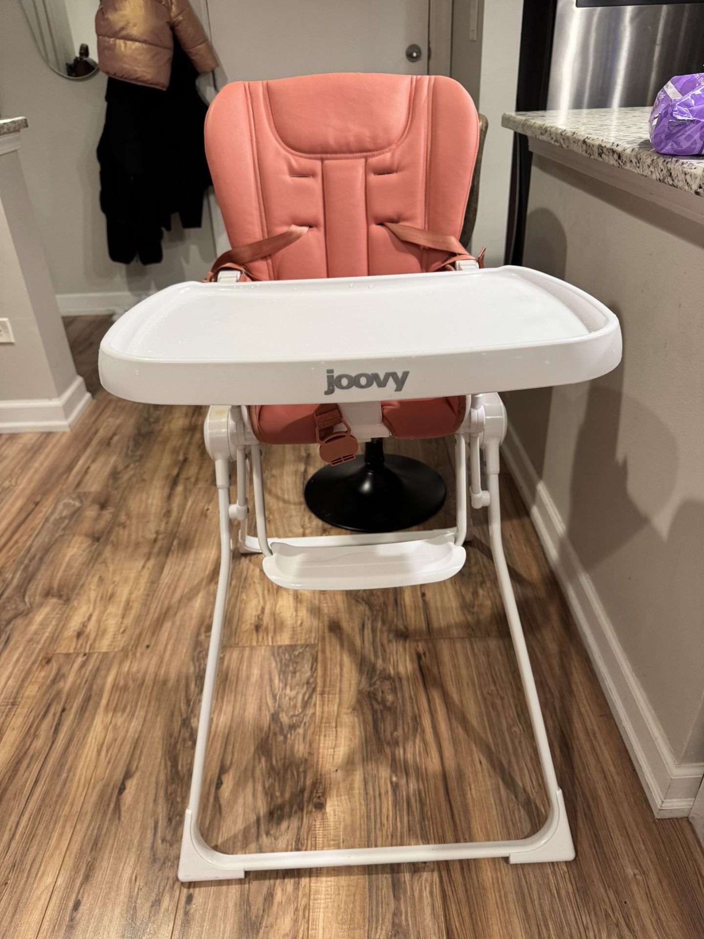 Joovy Nook High Chair Featuring Four Position Adjustable Swing