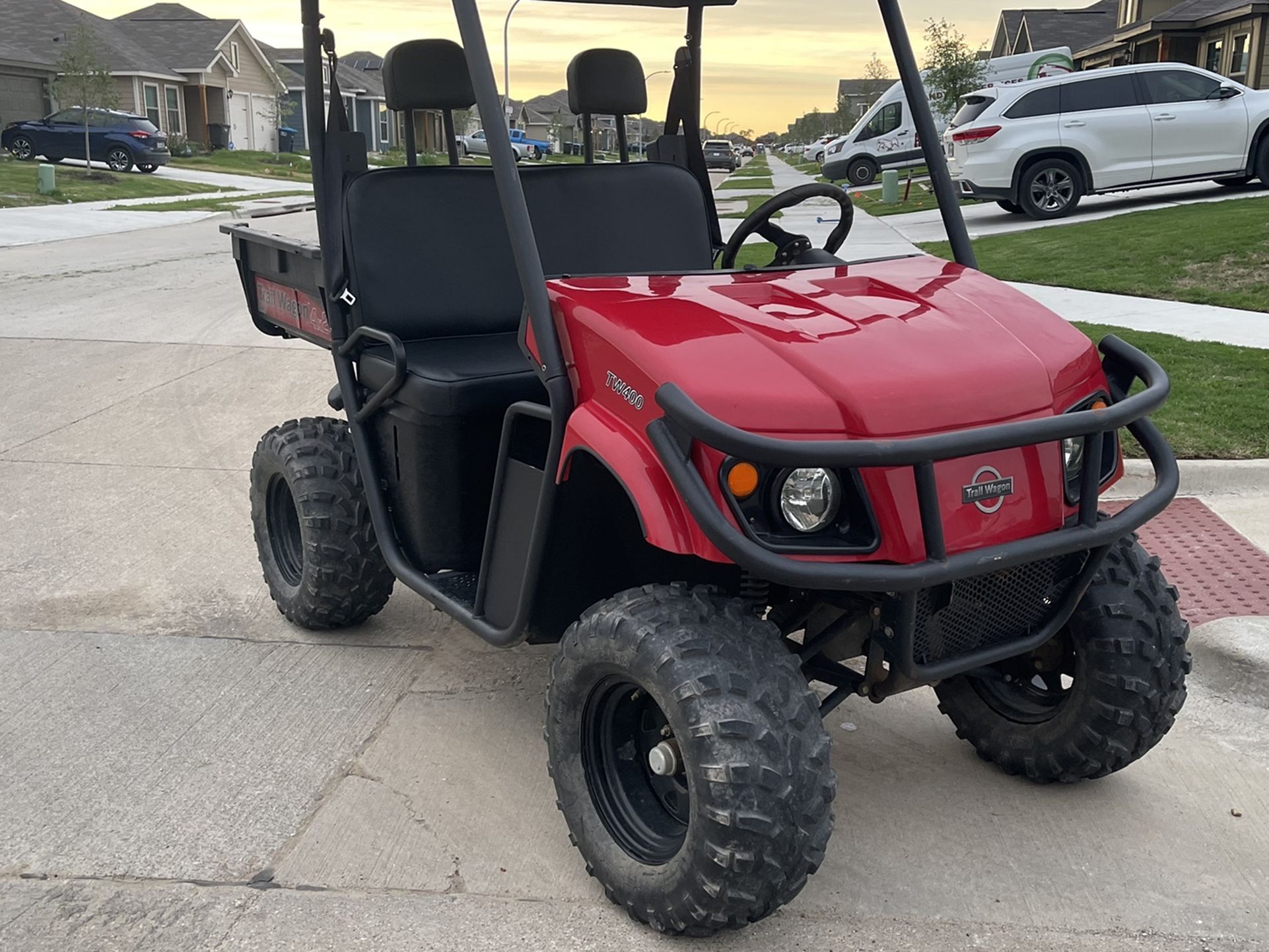 2016 Land Master Trail Wagon 400 Atv / Utv/ Four Wheeler