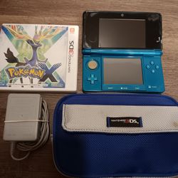 Nintendo 3DS System Bundle With Pokemon X 