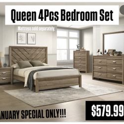 $579 Queen Bed Set
