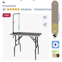 Cat Grooming Table