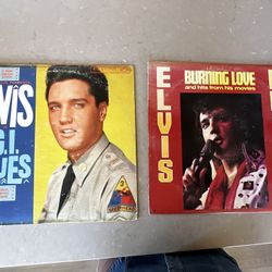 2 Elvis Presley - Vinyl Record  Albums 