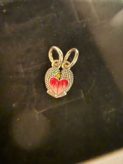 Split Heart birds of a feather Best Friends Charm Set