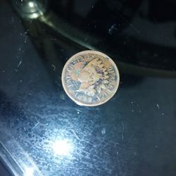1899 Indian  Wheat Penny 