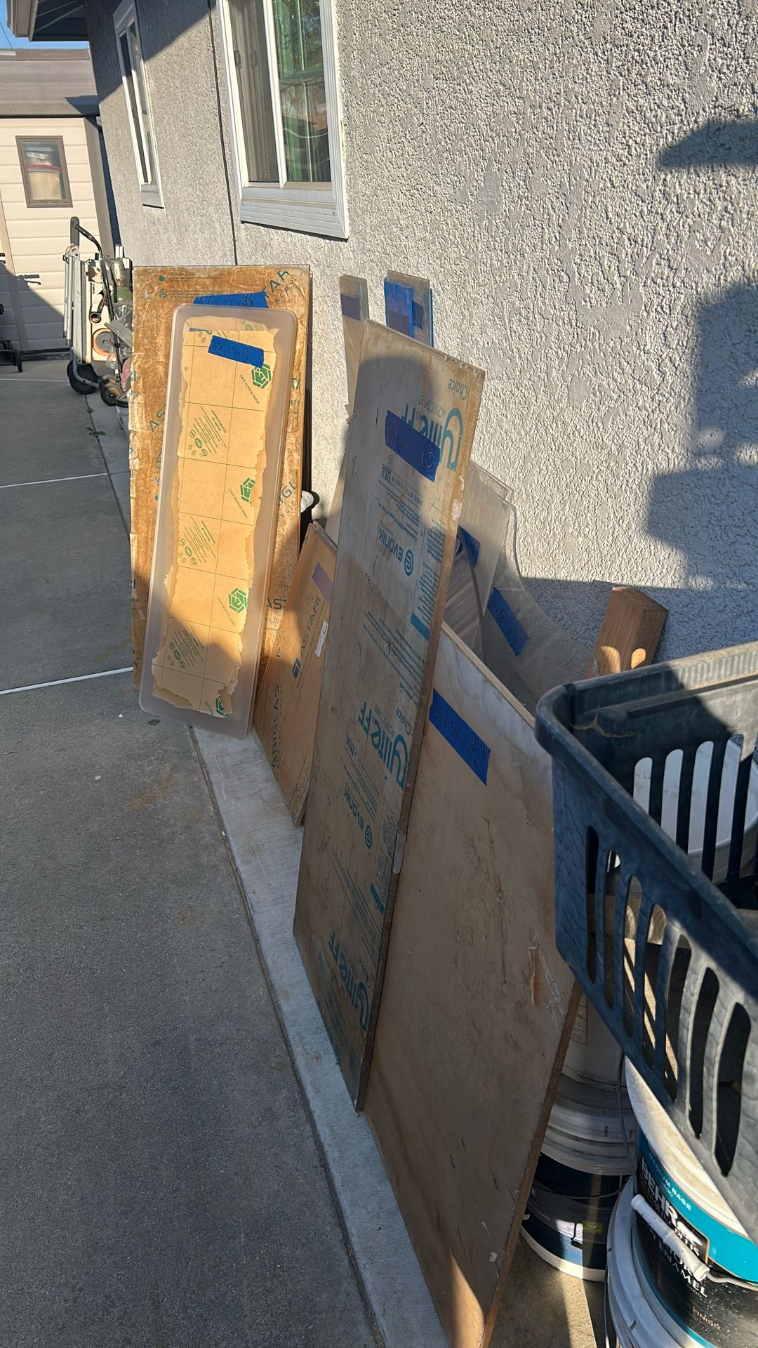 Acrylic 3/32”-1/2” 23pcs. $200 For Everything