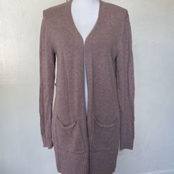 Old Navy Women’s Soft Pink Cardigan Sweater With Pockets Size Large 
