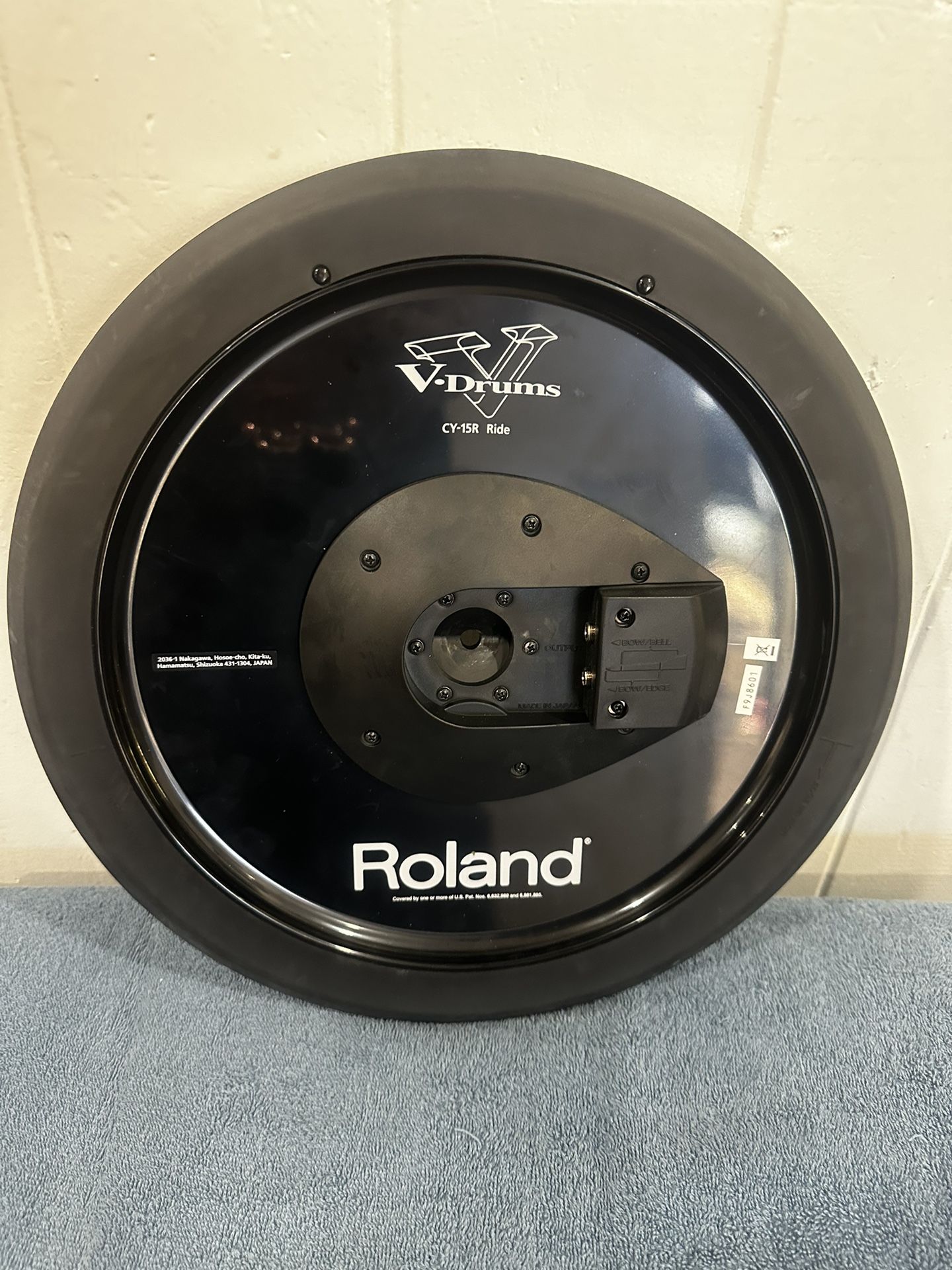 Roland CY-15R V Drum Ride Cymbal CY15R