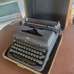 Antique "Royal" Typewriter with Case