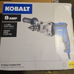 Kobalt Power Drill 1/2" Keyed